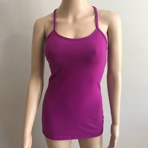 Lululemon tank top Sz 4 purple fuchsia yoga run